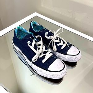 Navy Converse